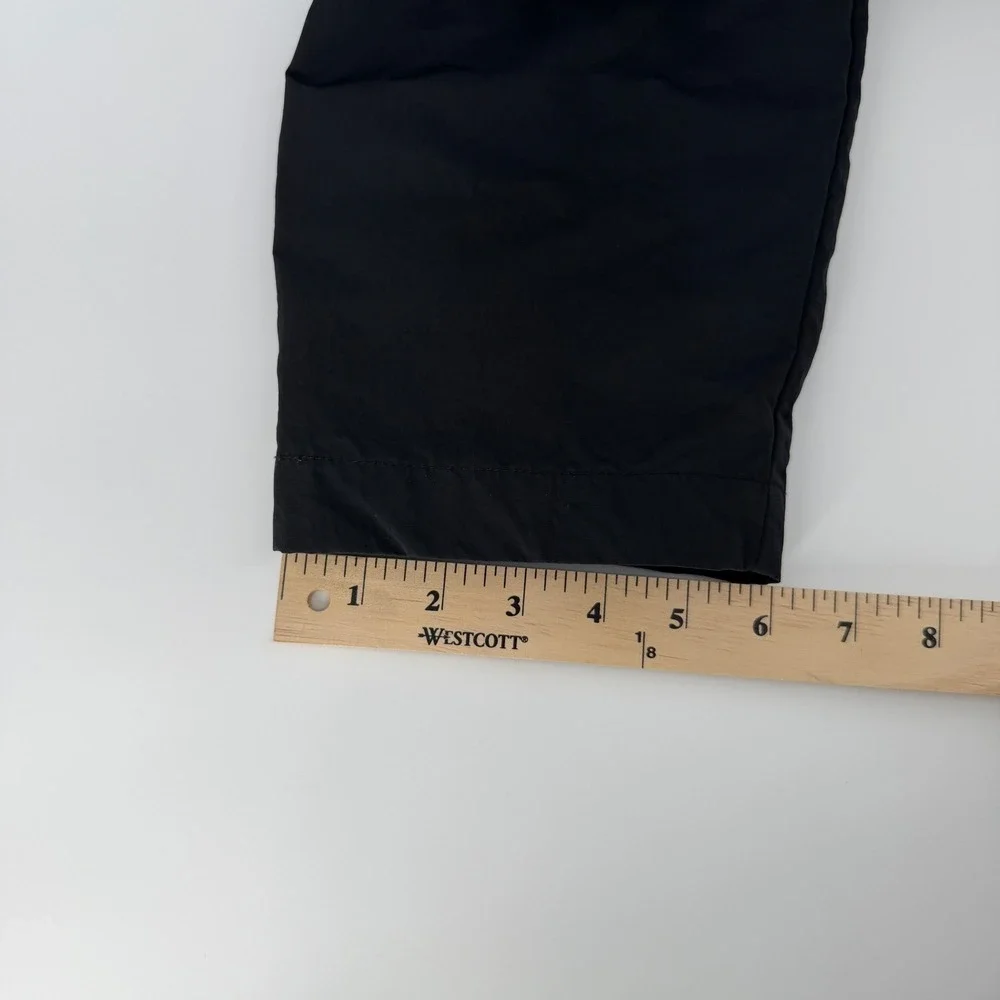 Nike Tech Essentials Lined Commuter Track Pants Mens Large Black Embroidered